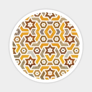 Minimalism Boho Pattern Indian Magnet